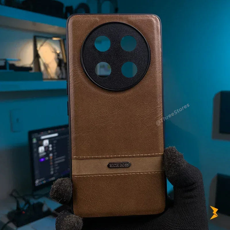 Ultra Slim Leather Case Honor X9C - Three