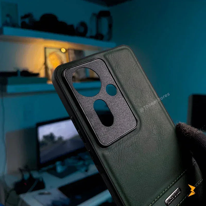 Ultra Slim Leather Case Oppo Reno 11f - Three