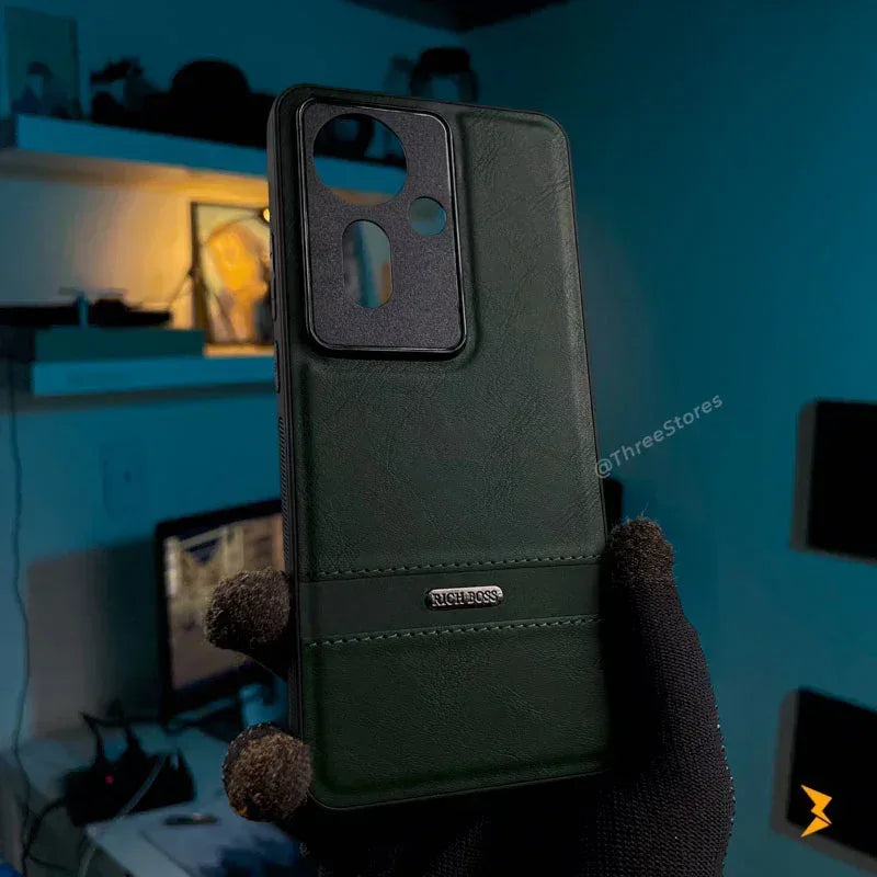 Ultra Slim Leather Case Oppo Reno 11f - Three