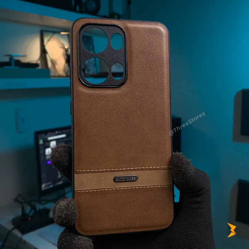 Ultra Slim Leather Case Oppo Reno 13 Pro - Three