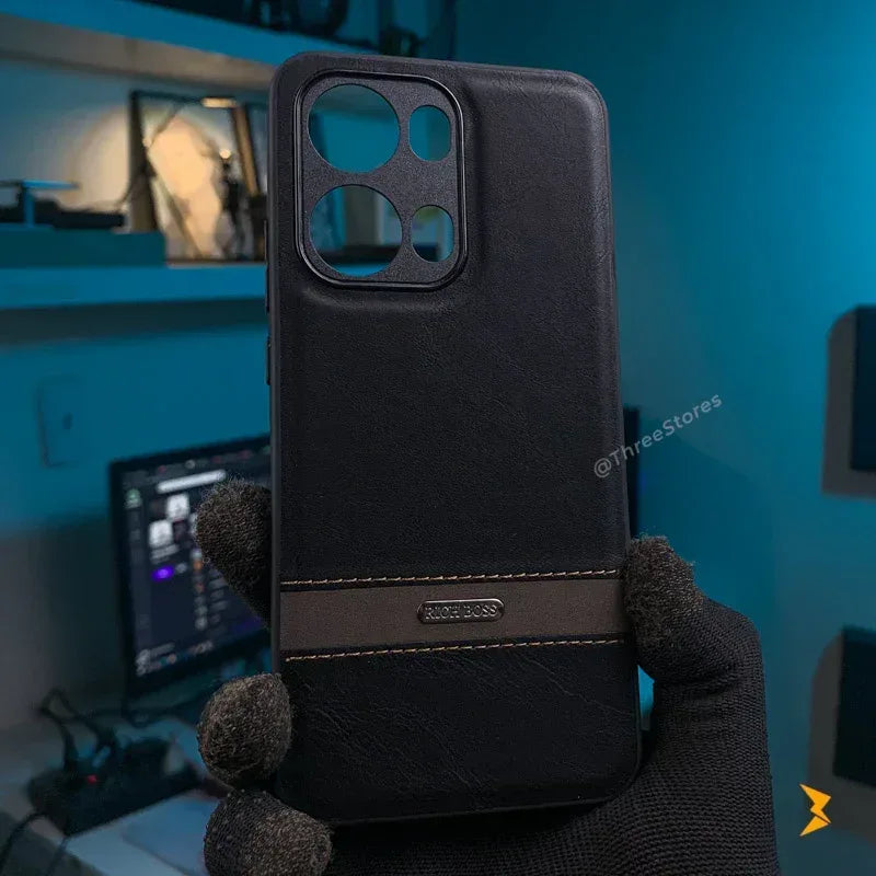 Ultra Slim Leather Case Oppo Reno 13 Pro - Three