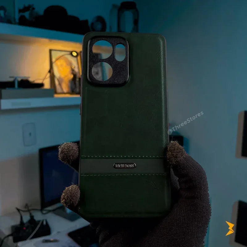 Ultra Slim Leather Case Oppo Reno 13f - Three