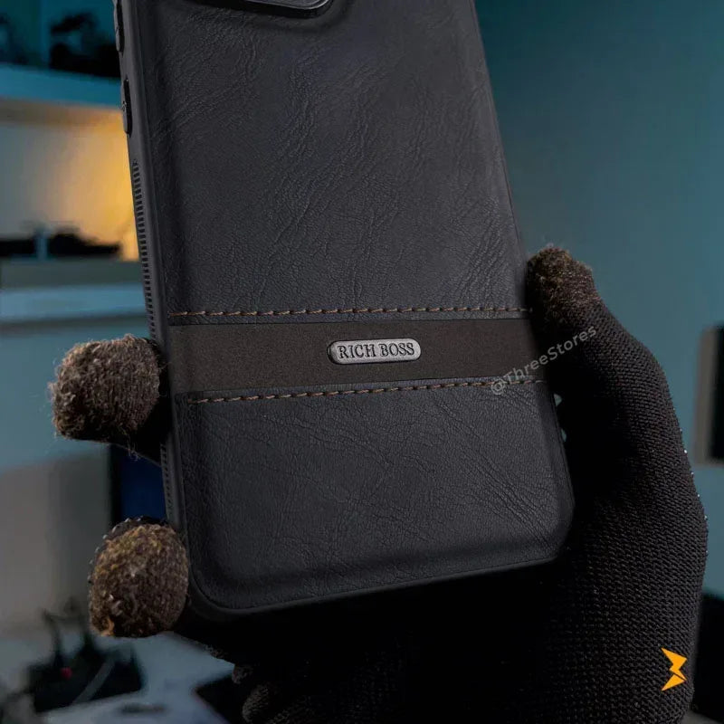 Ultra Slim Leather Case Oppo Reno 13f - Three