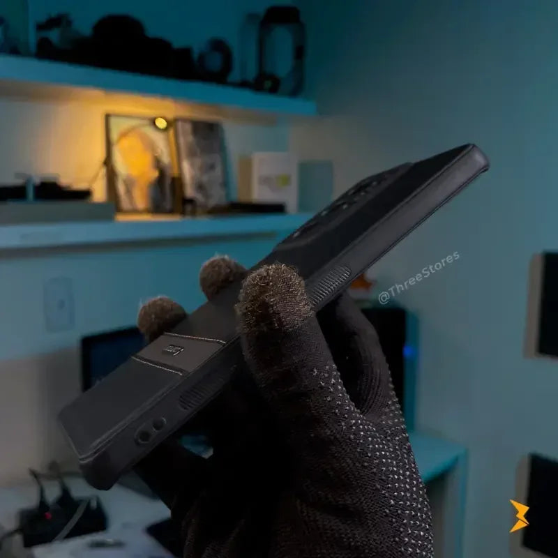 Ultra Slim Leather Case Samsung S21 Ultra - Three