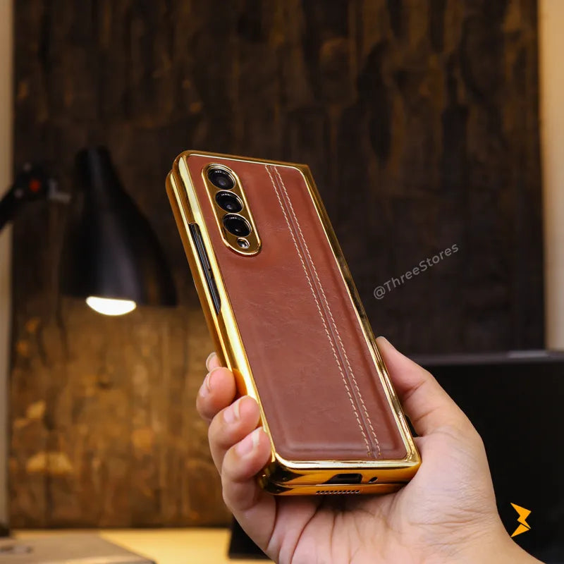Ultra Superb Leather Case Samsung Z Fold 3
