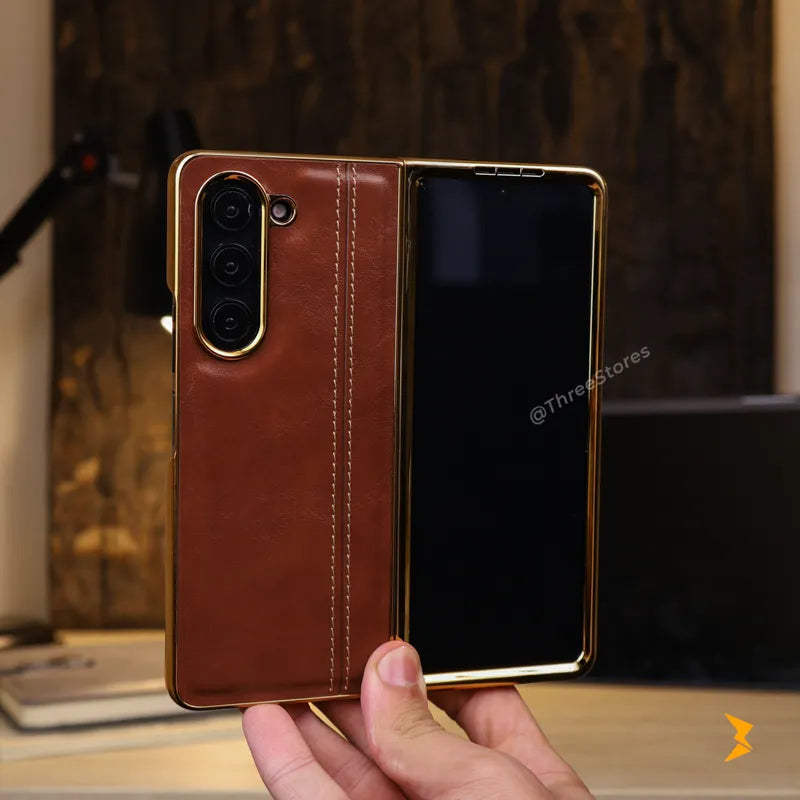 Ultra Superb Leather Case Samsung Z Fold 4