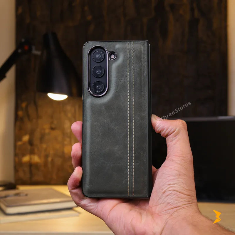 Ultra Superb Leather Case Samsung Z Fold 4