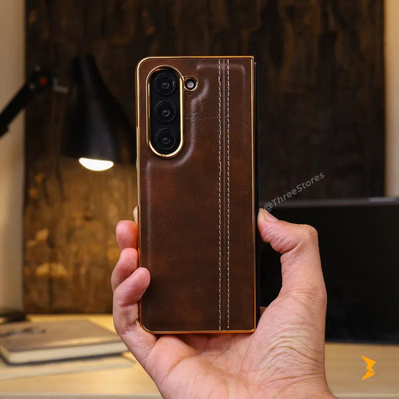 Ultra Superb Leather Case Samsung Z Fold 4