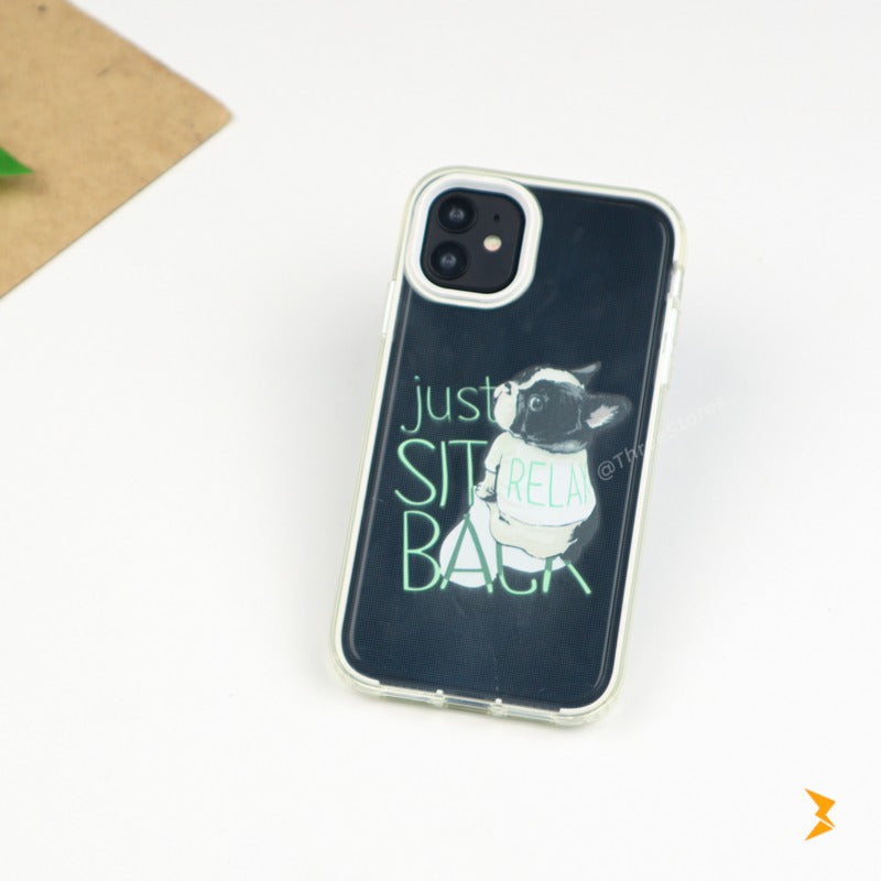 Unique Printed Transparent Case iPhone 11