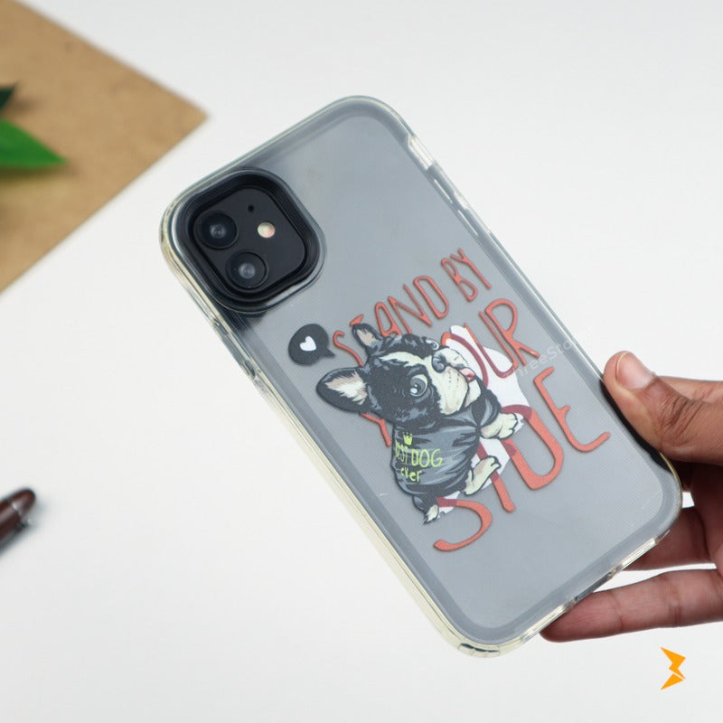 Unique Printed Transparent Case iPhone 11
