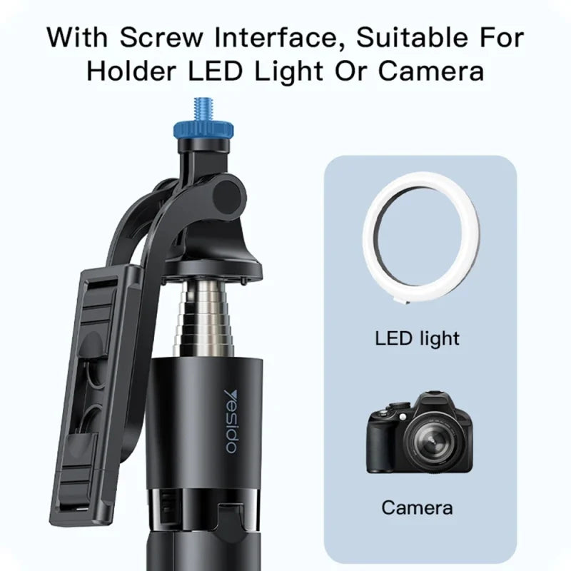 Yesido Wireless Selfie Stick with Tripod holder SF13
