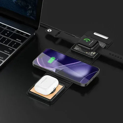 Maxco Magnetic Wireless Charger Noah Ark Series 15W MCW-02 - Three