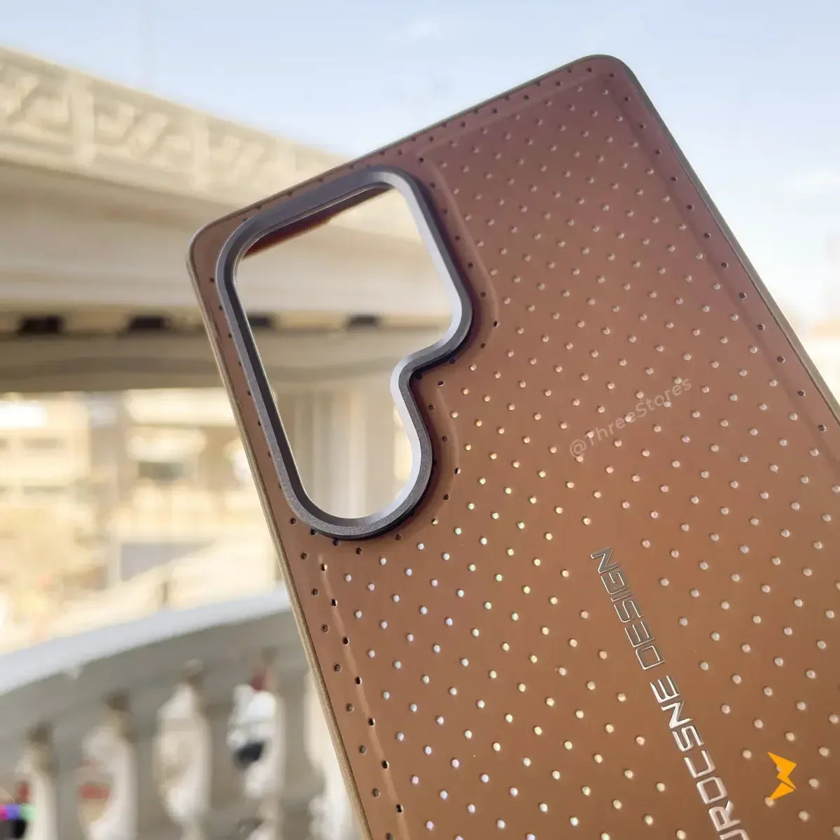Urocsene Leather case Samsung S25 Ultra - Three