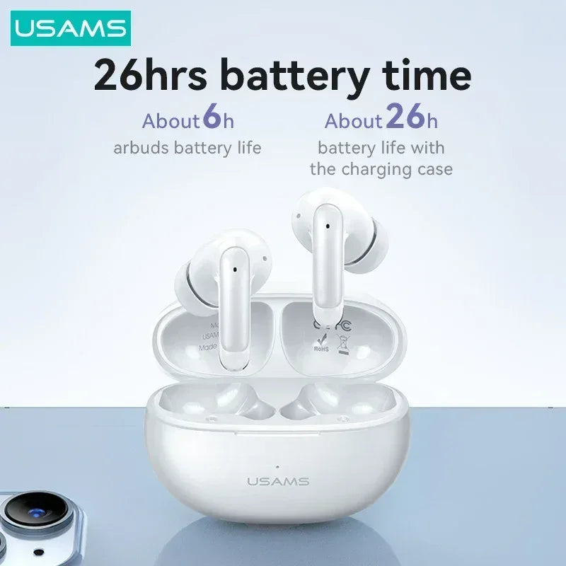 Usams Wireless Earphone TWS Earbuds X don Series XD18 - Three