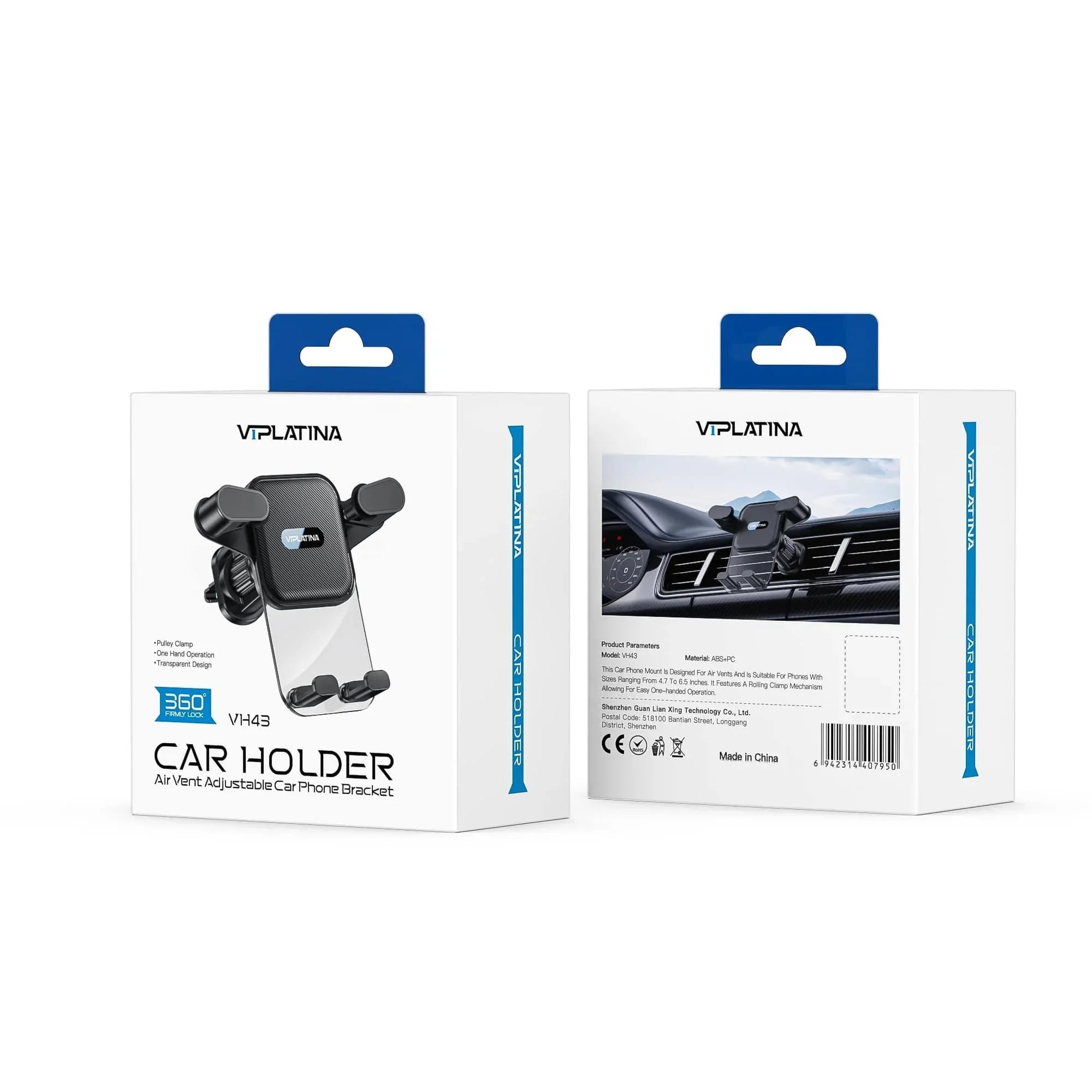 VIPLATINA Car holder Air Vent VH43 - Three