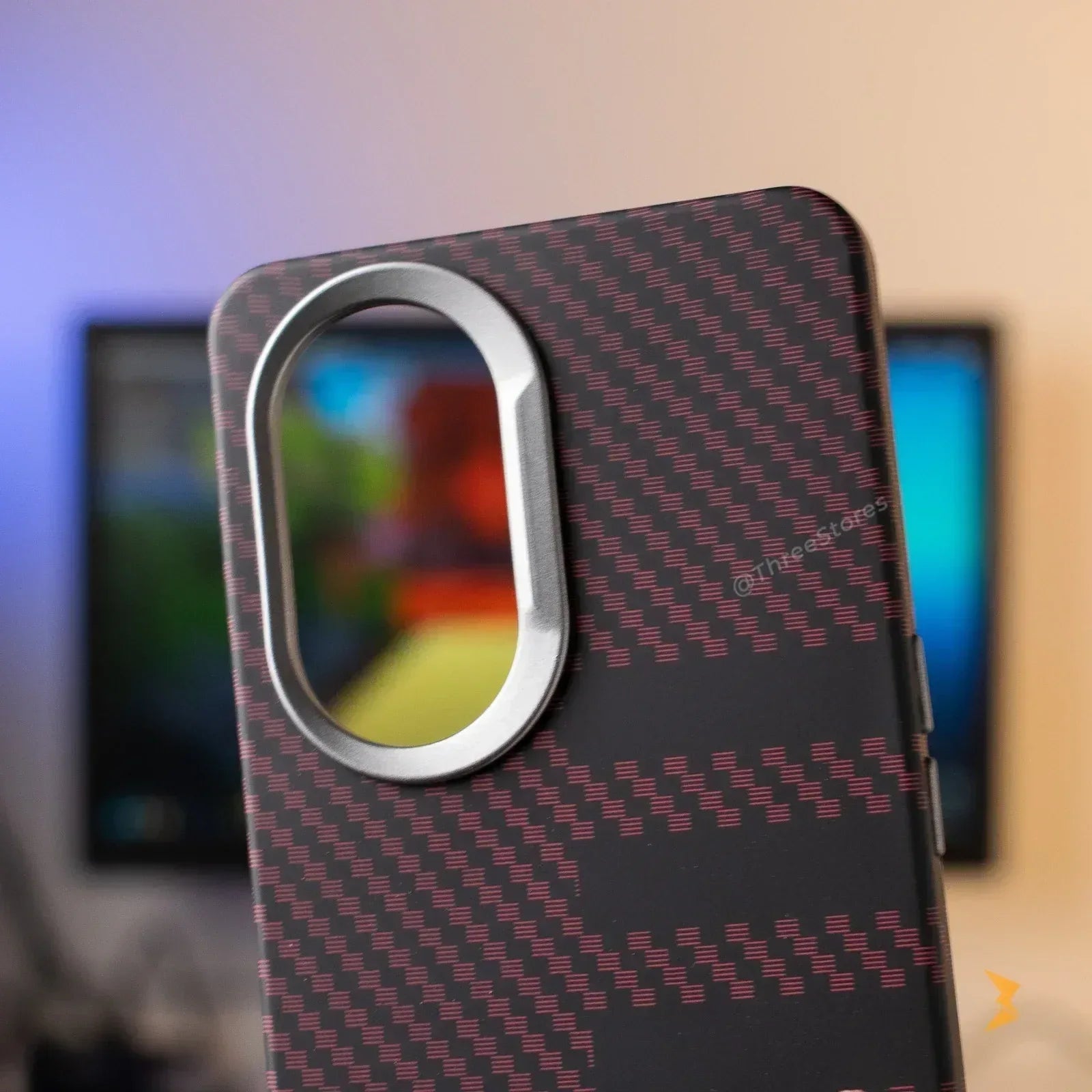 Vacation Style Carbon Case Reno 10 - Three