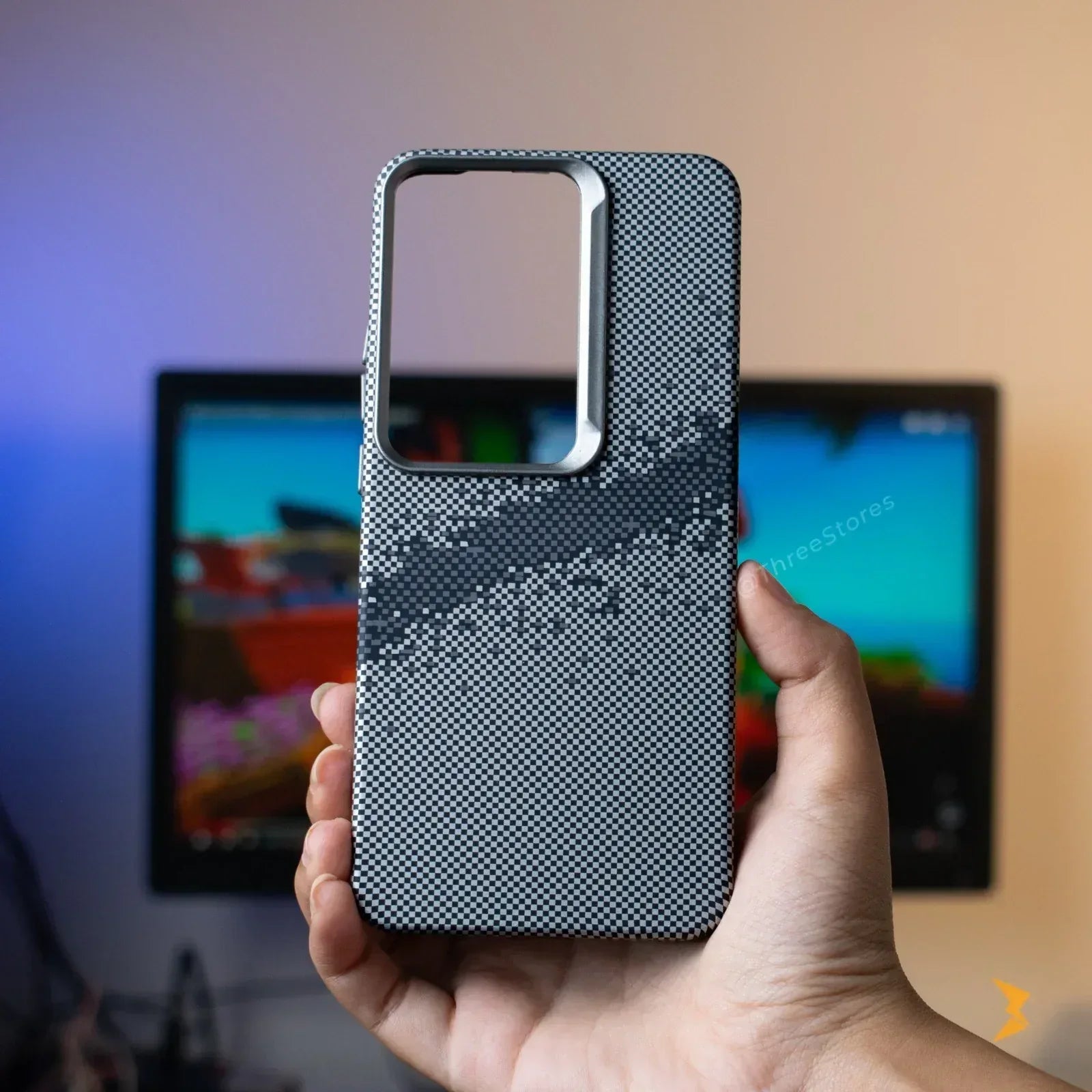 Vacation Style Carbon Case Reno 11F - Three