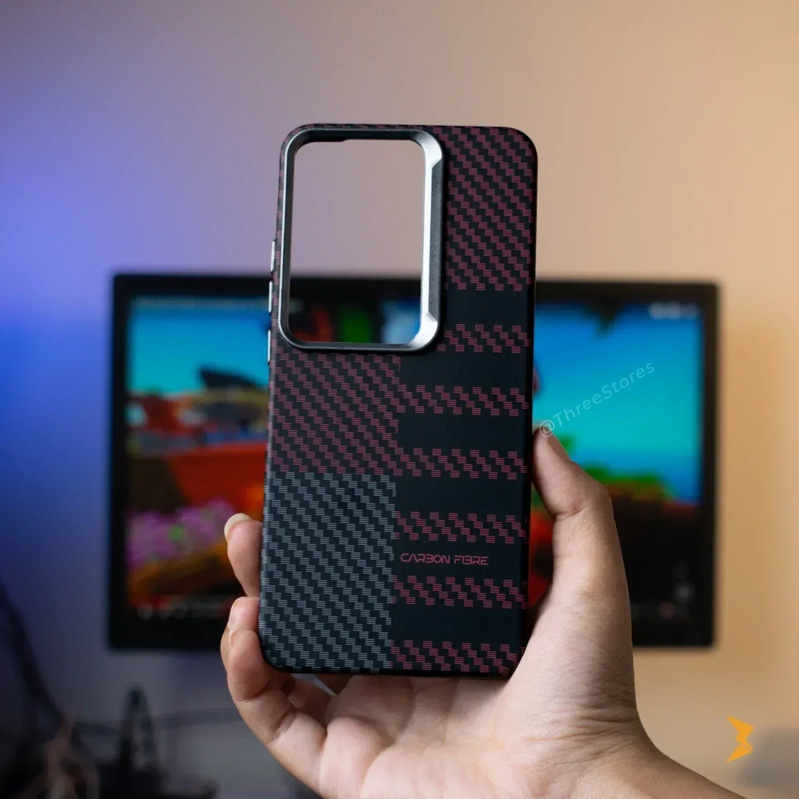 Vacation Style Carbon Case Reno 11F - Three