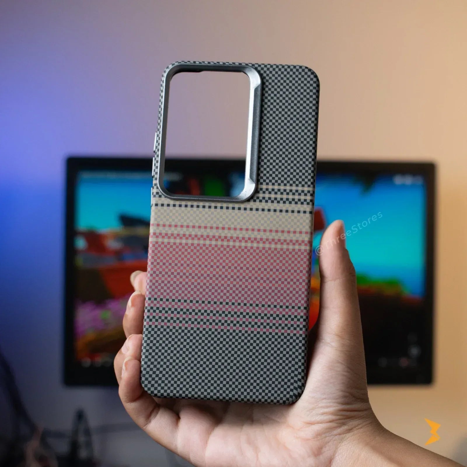 Vacation Style Carbon Case Reno 11F - Three
