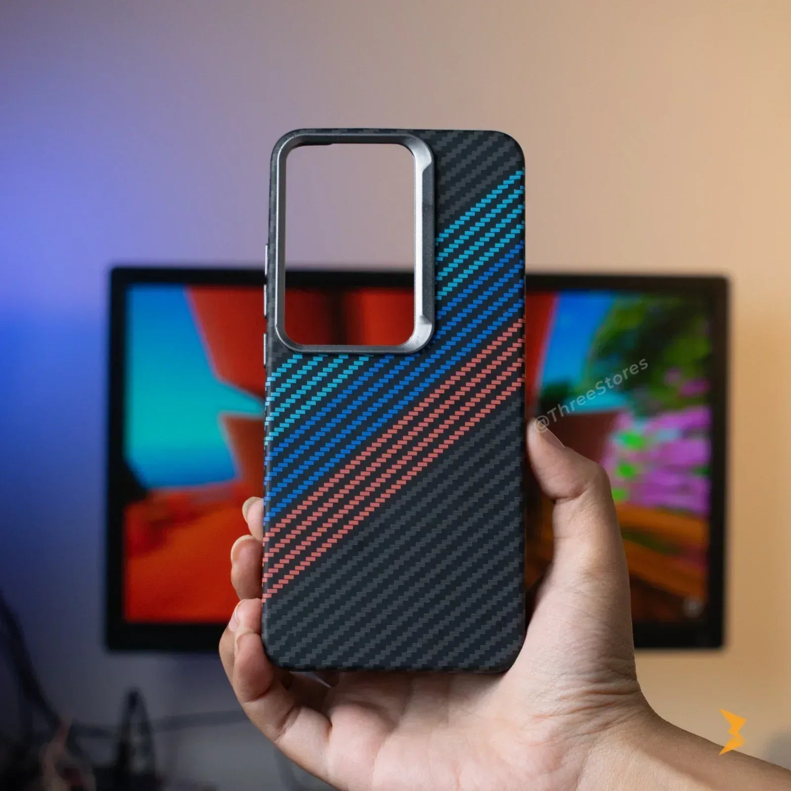 Vacation Style Carbon Case Reno 11F - Three