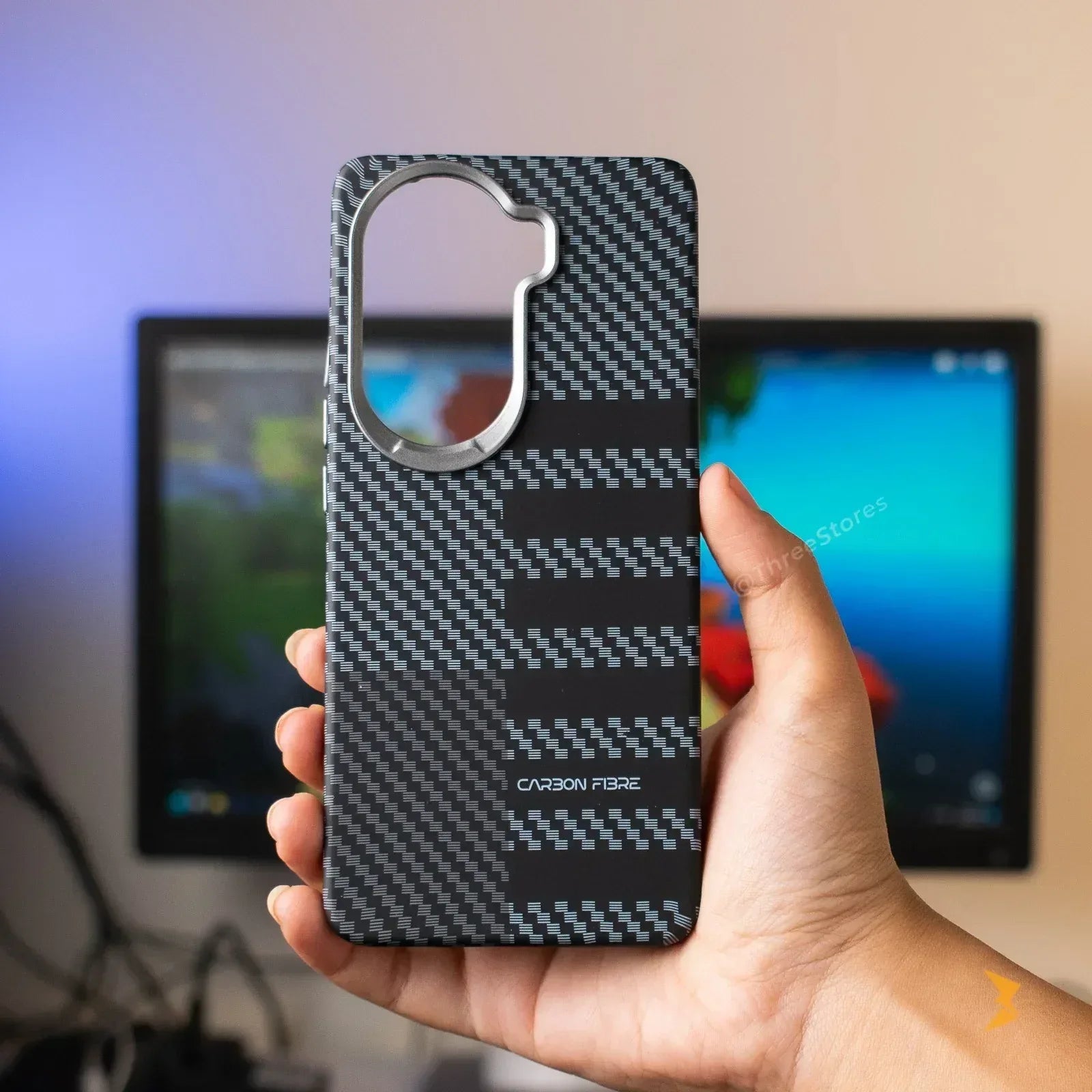 Vacation Style Carbon Case Reno 11 - Three