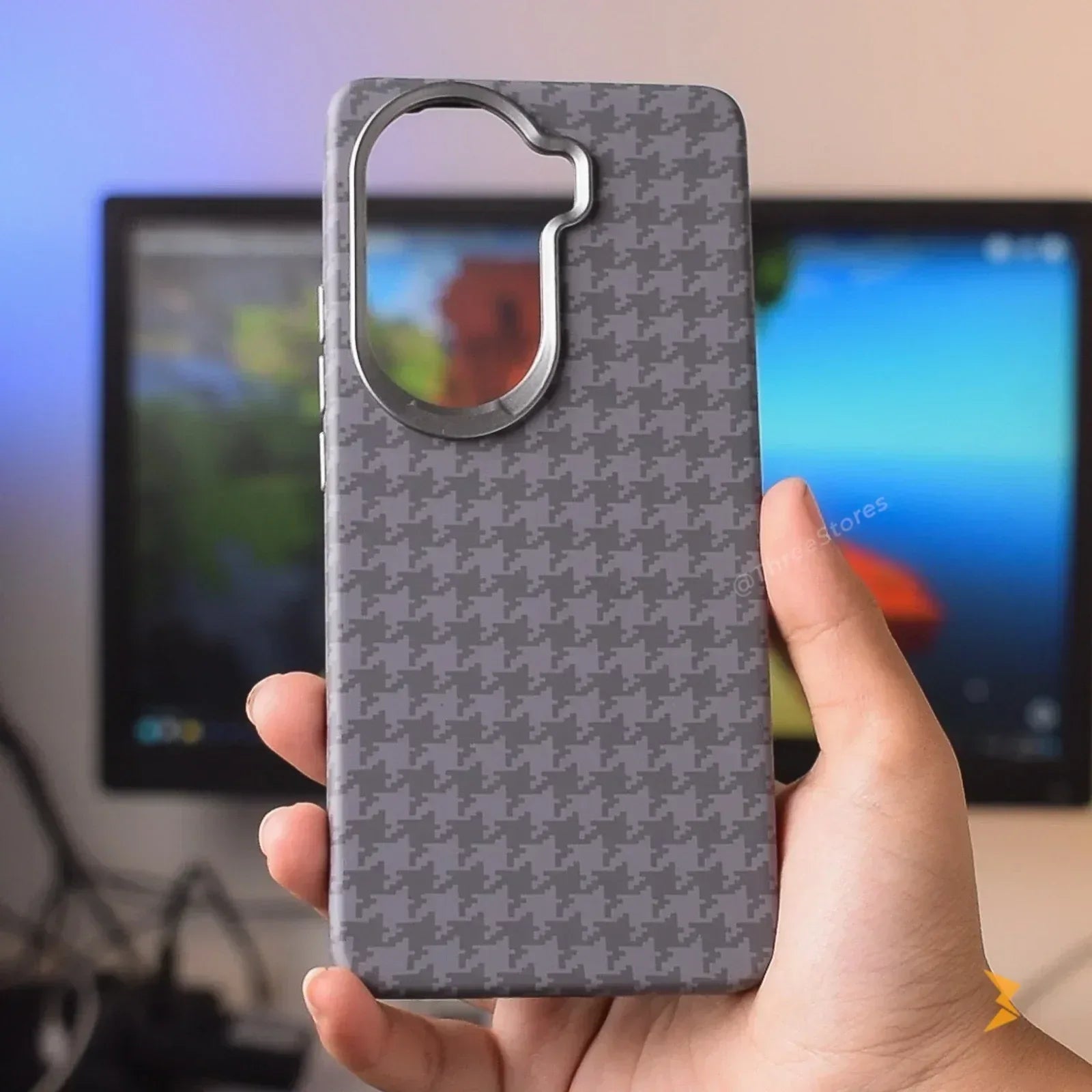 Vacation Style Carbon Case Reno 11 - Three