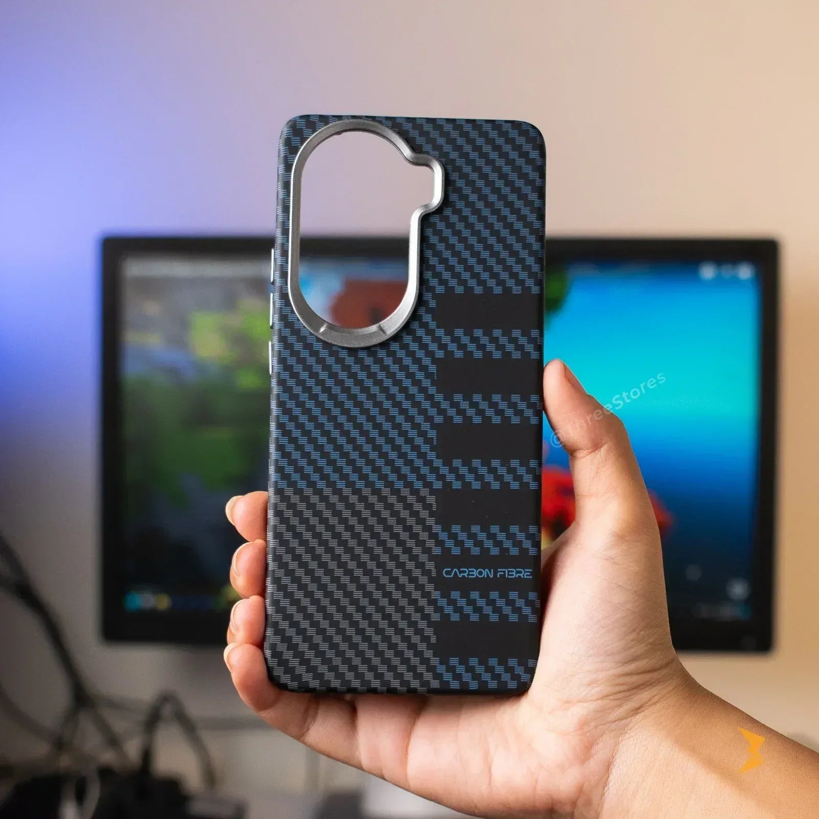 Vacation Style Carbon Case Reno 11 - Three