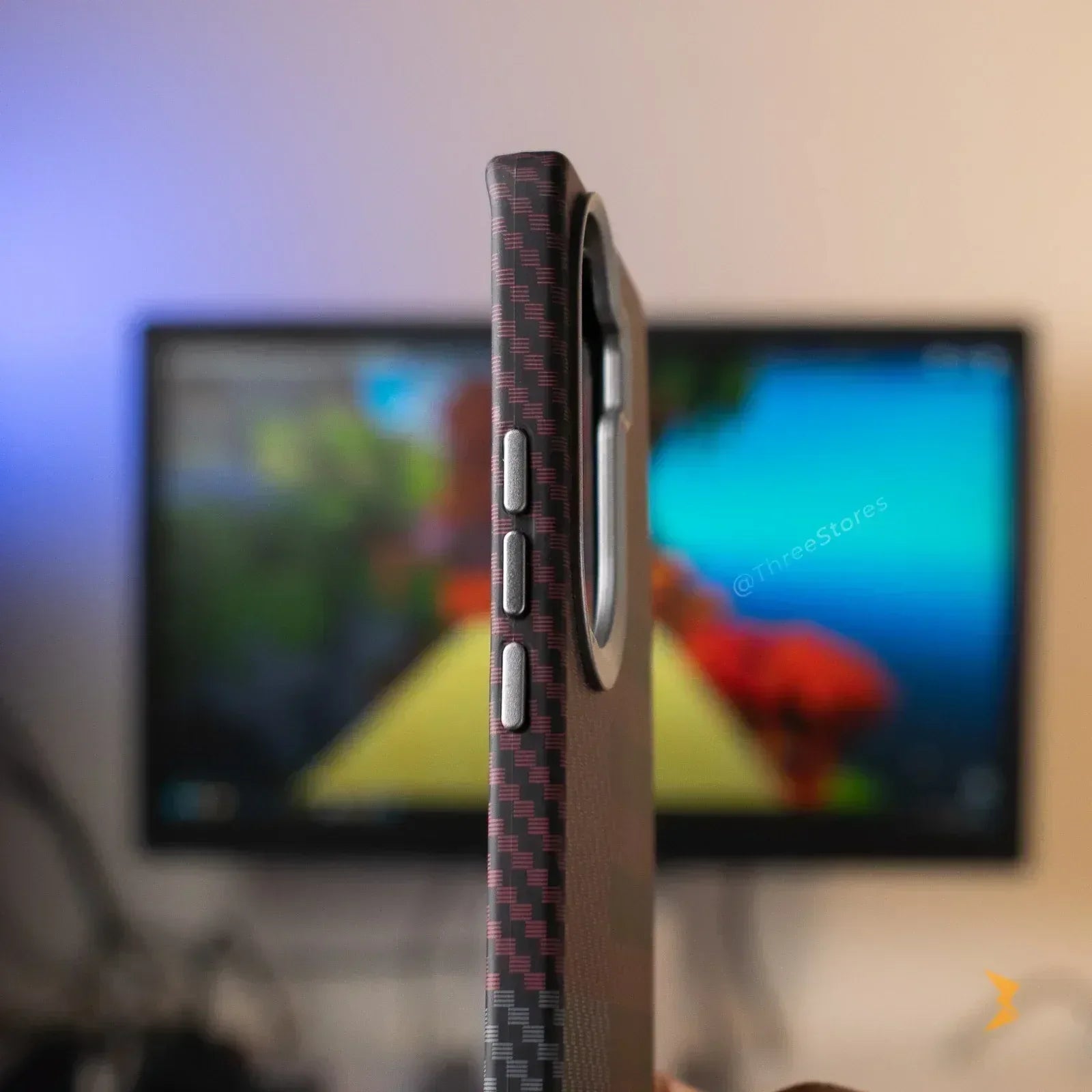 Vacation Style Carbon Case Reno 11 - Three