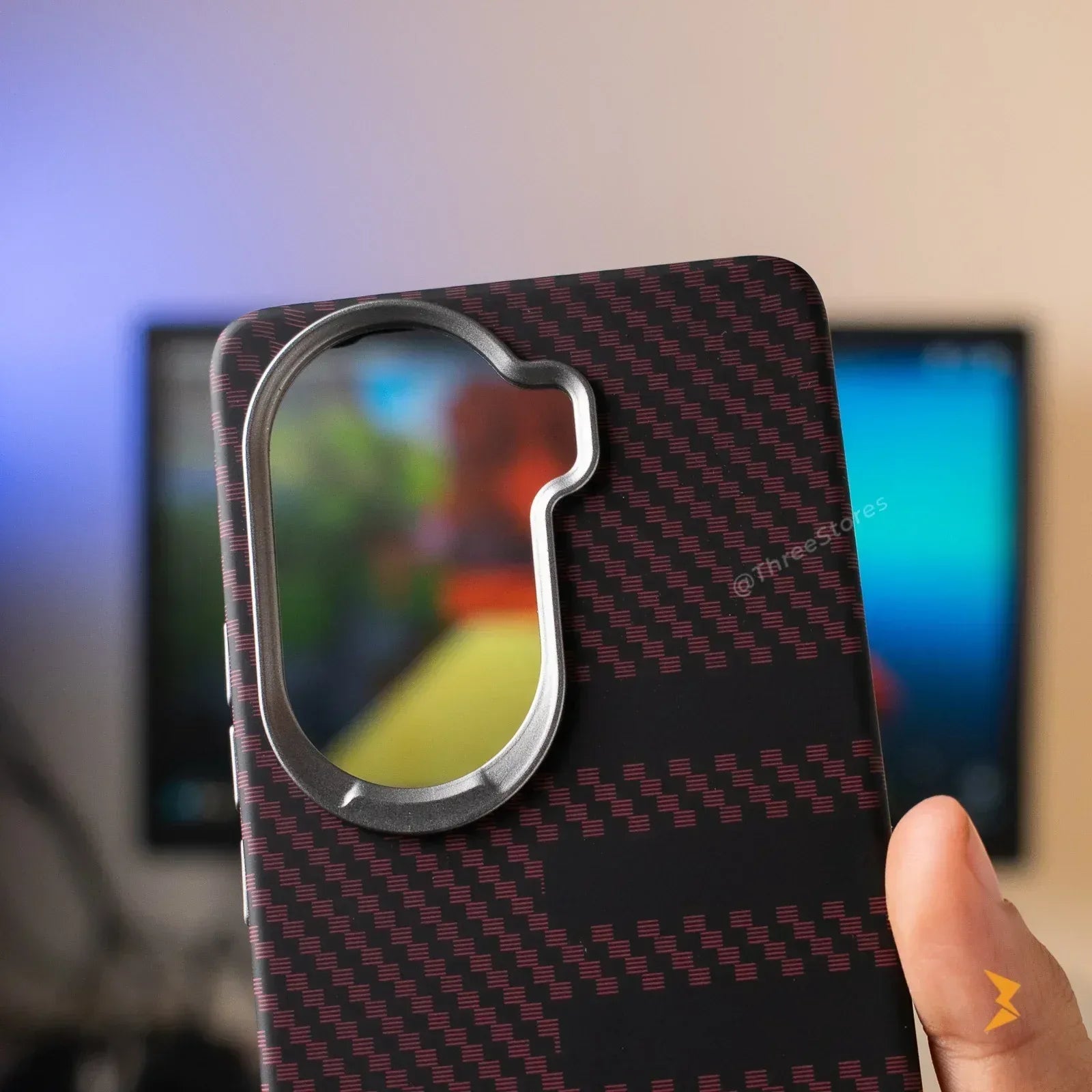 Vacation Style Carbon Case Reno 11 - Three