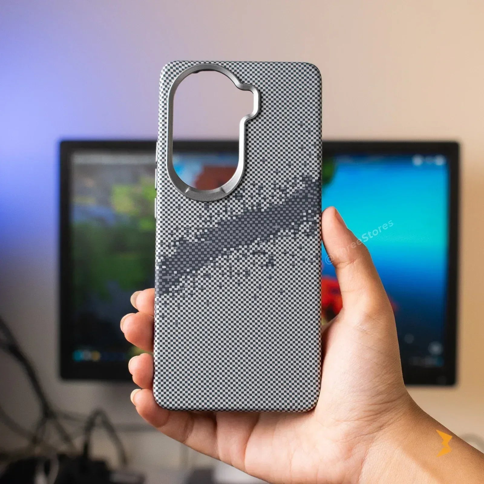Vacation Style Carbon Case Reno 11 - Three
