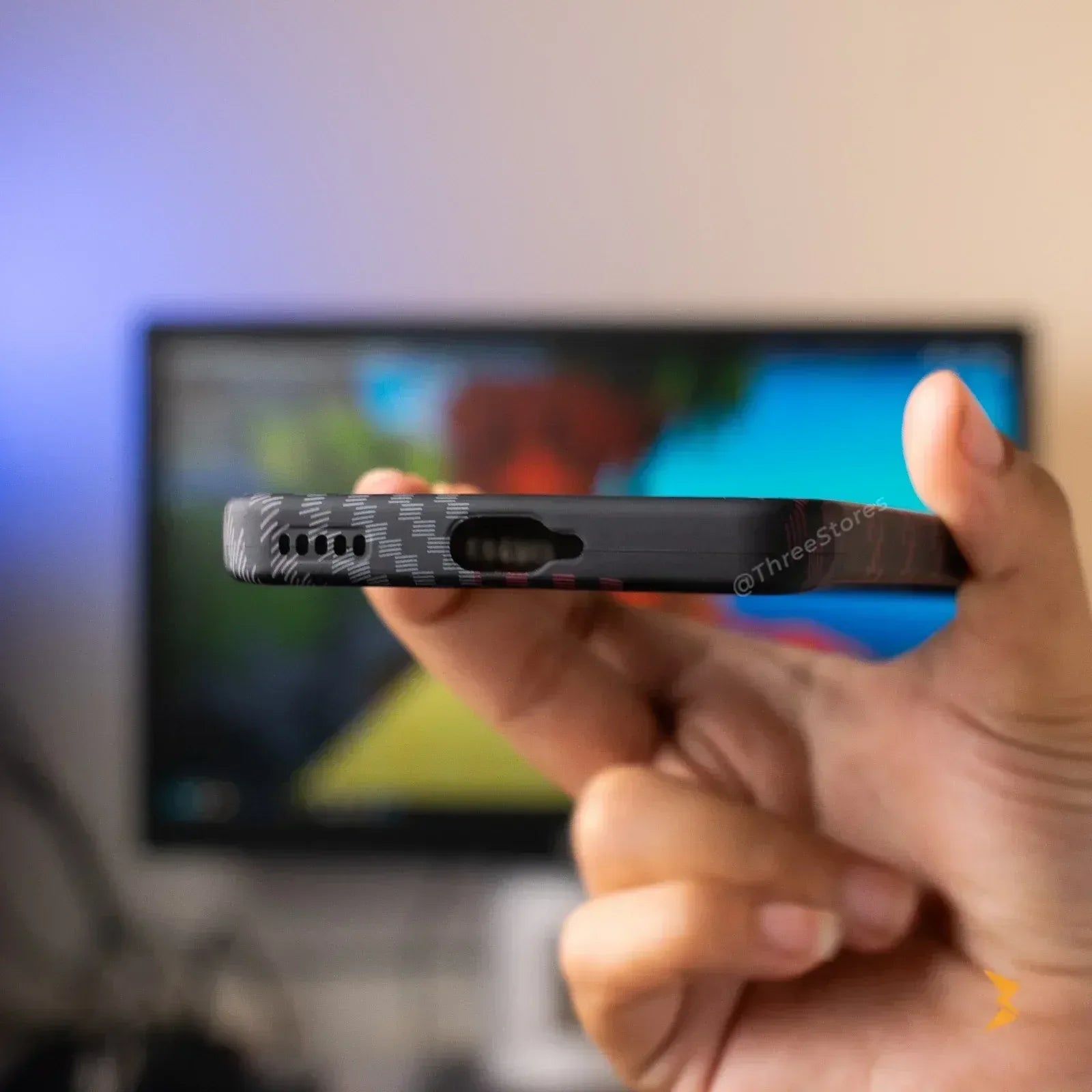 Vacation Style Carbon Case Reno 11 - Three