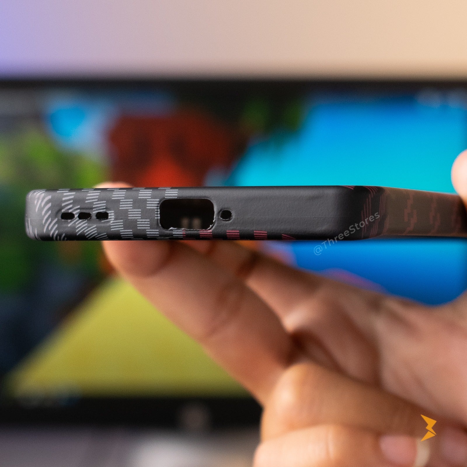 Vacation Style Carbon Case Reno 8T 5G
