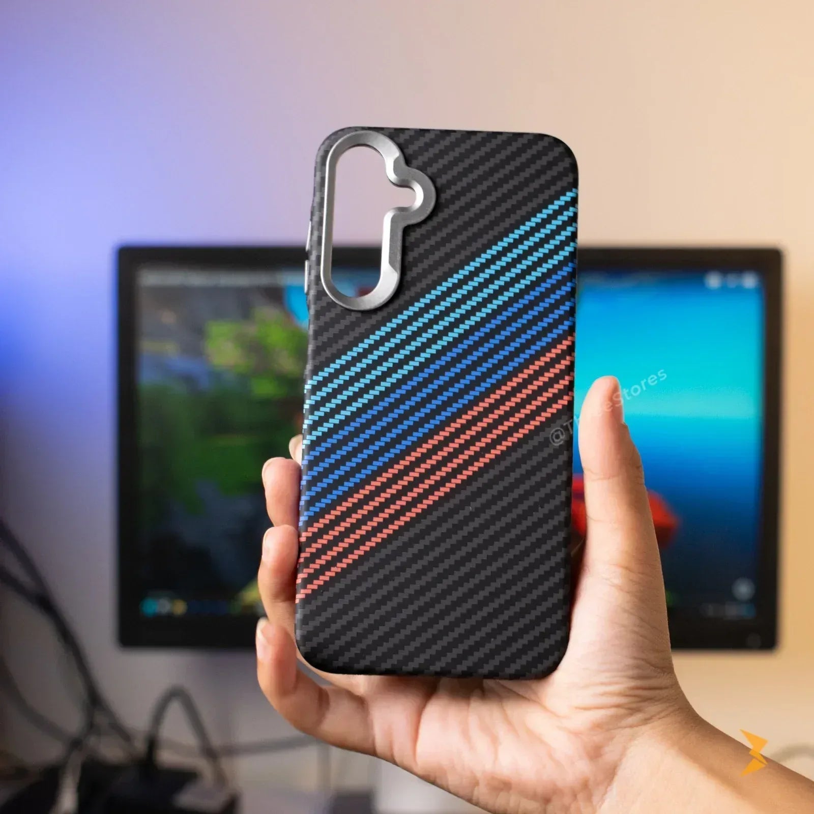 Vacation Style Carbon Case Samsung A25 - Three