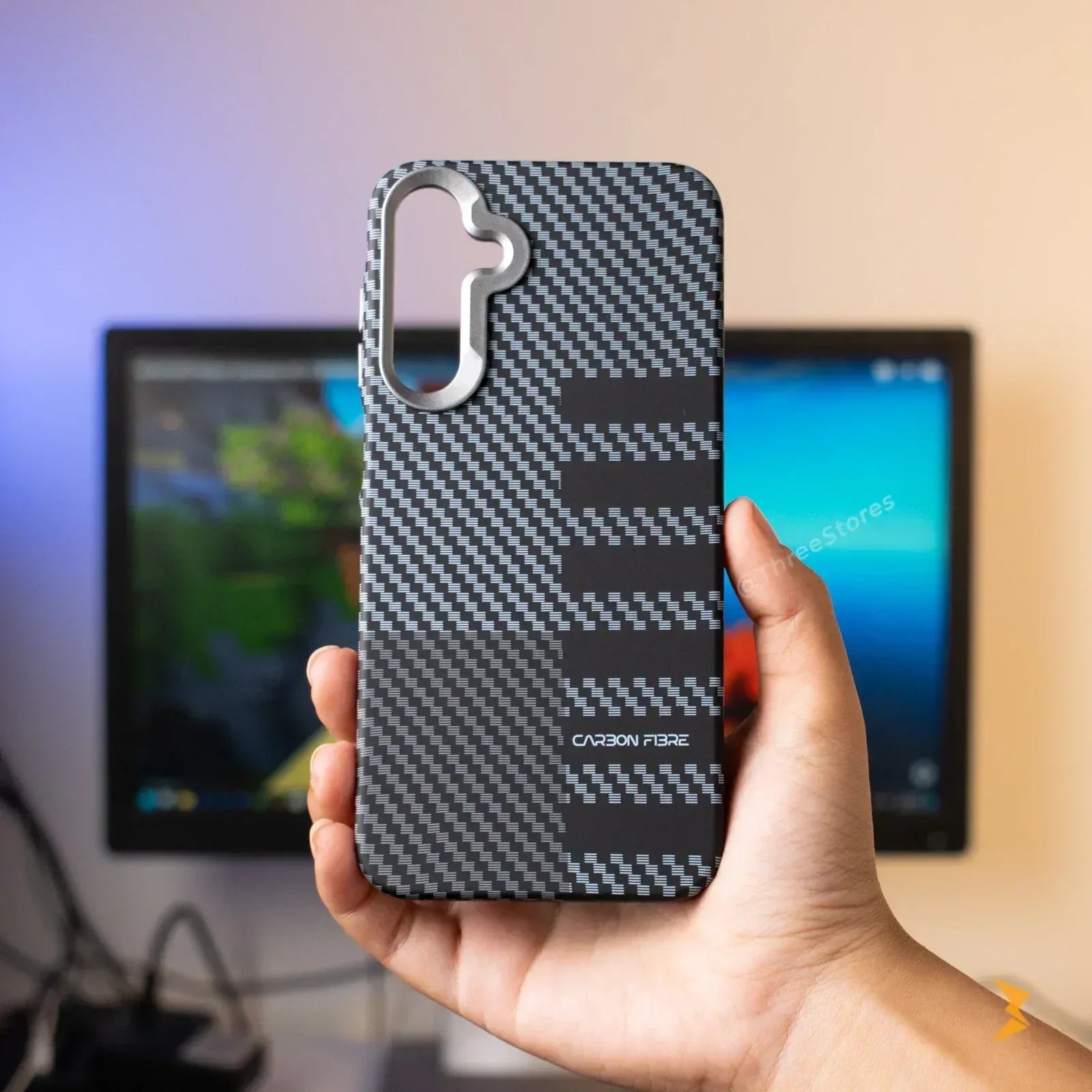 Vacation Style Carbon Case Samsung A25 - Three