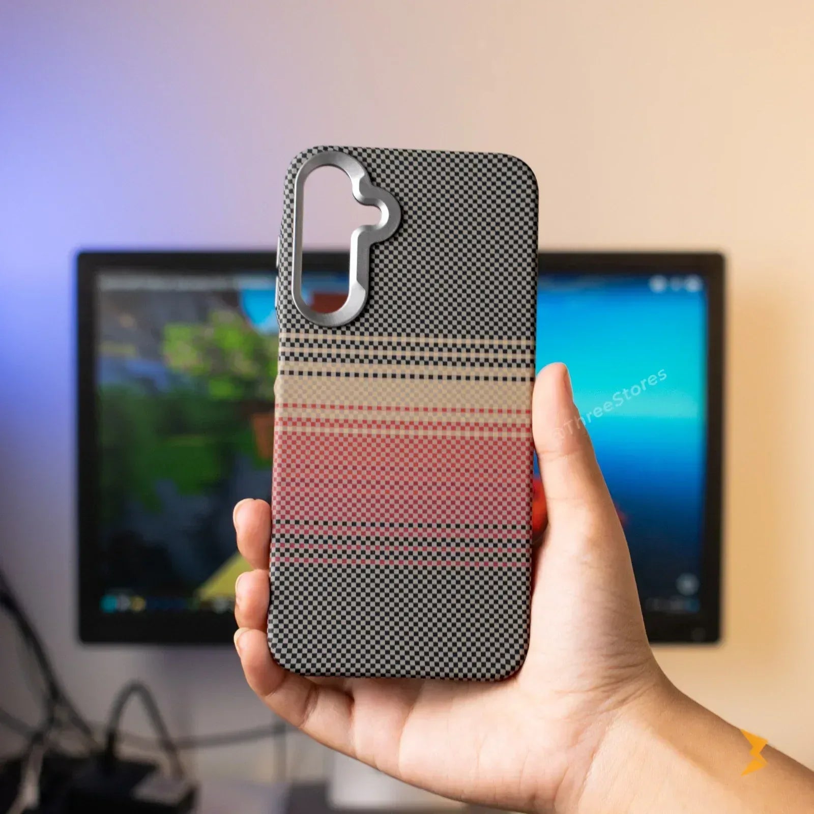 Vacation Style Carbon Case Samsung A25 - Three