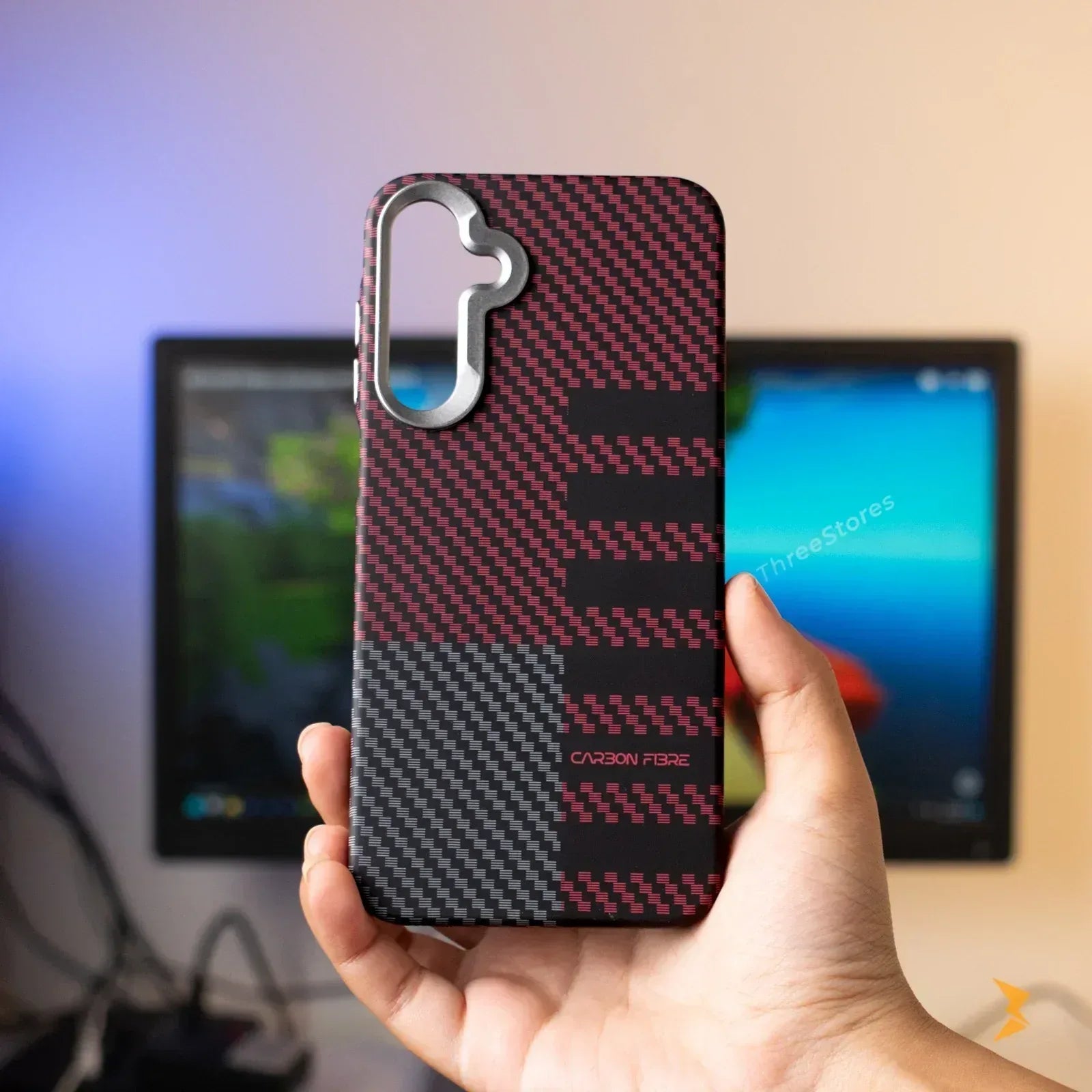 Vacation Style Carbon Case Samsung A25 - Three