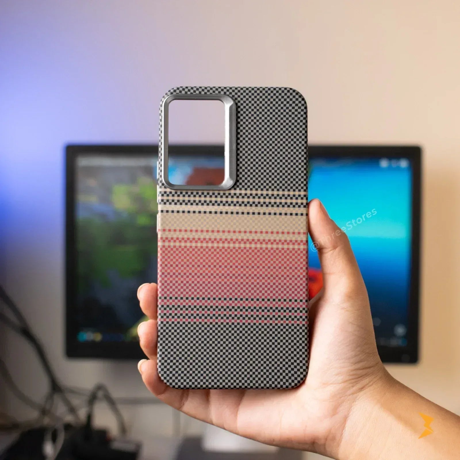 Vacation Style Carbon Case Samsung A34 - Three