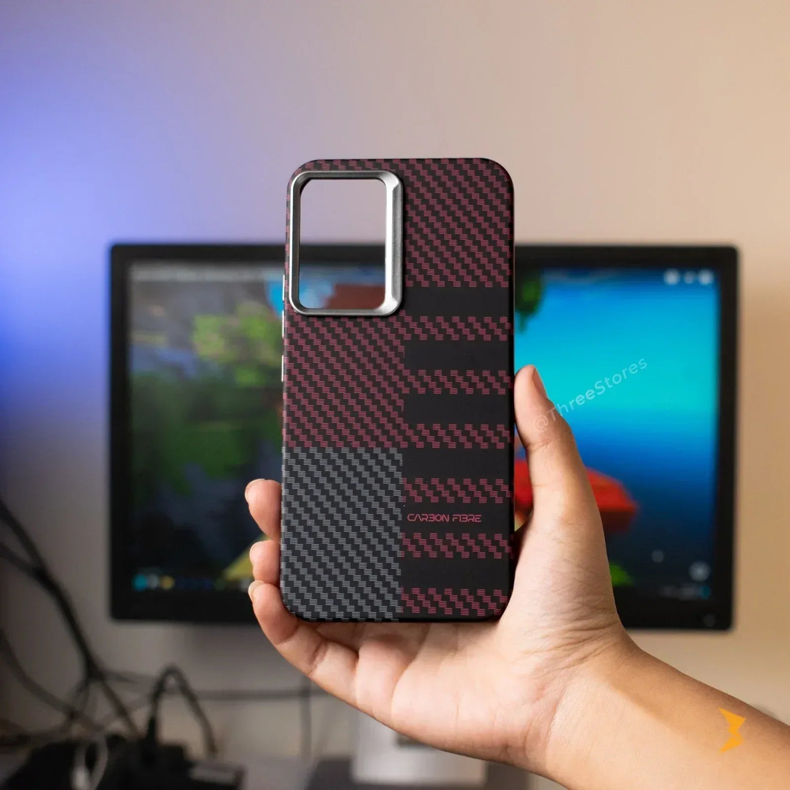 Vacation Style Carbon Case Samsung A34 - Three