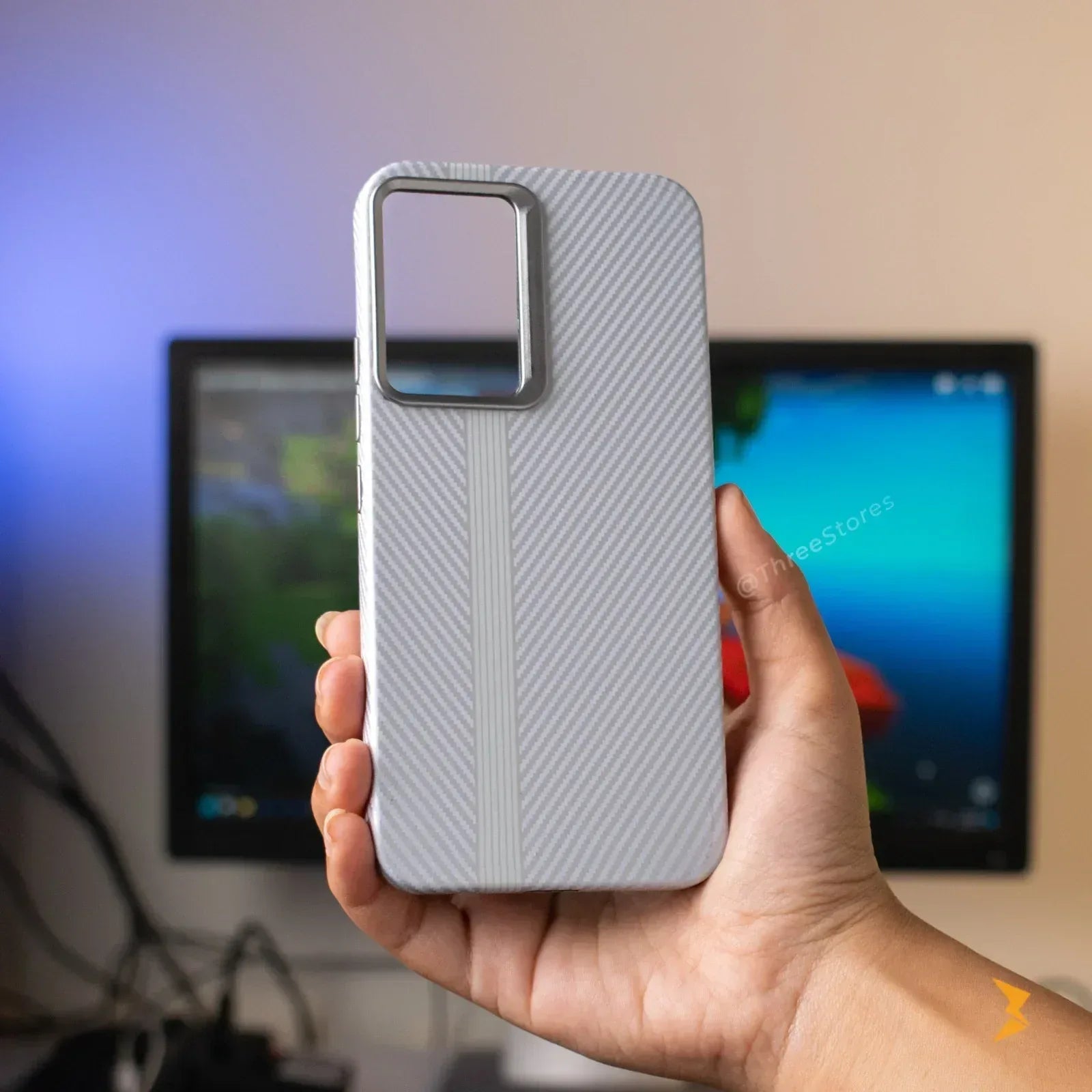 Vacation Style Carbon Case Samsung A54 - Three