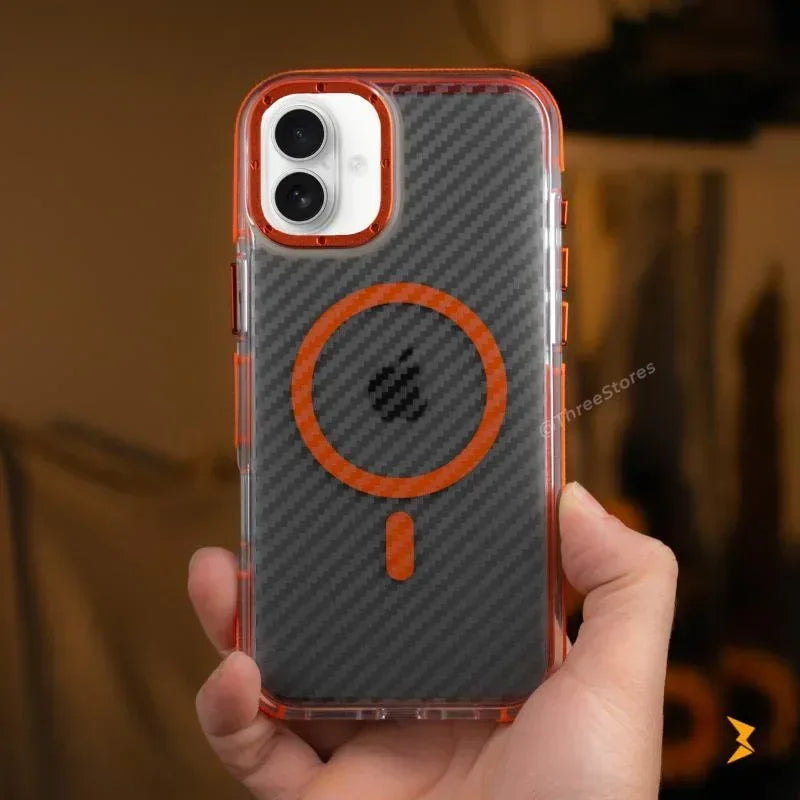 Vecta Carbon Case iPhone 16 Plus - Three