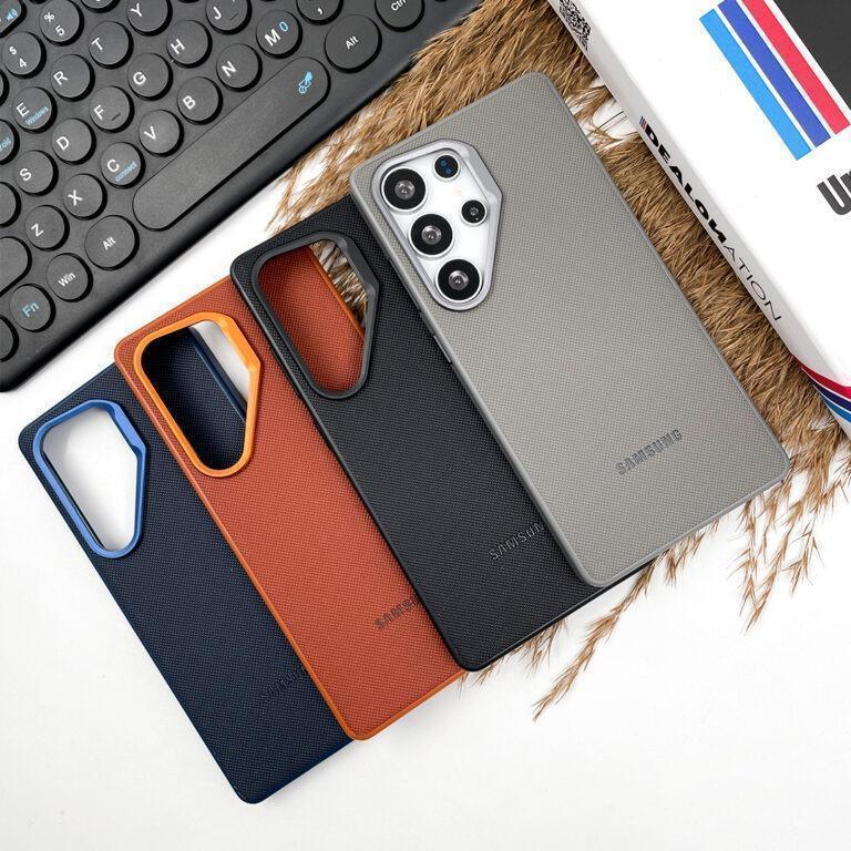 Vegan Leather Case Samsung S25 Ultra - Three