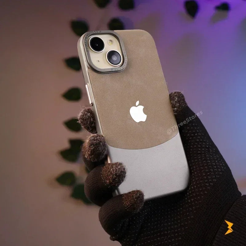 Velvet Touch Dual Tone Case iPhone 13/14/15 - Three