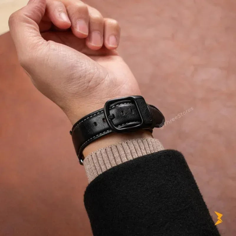 Venti Leather Band For Smart Watch - Three