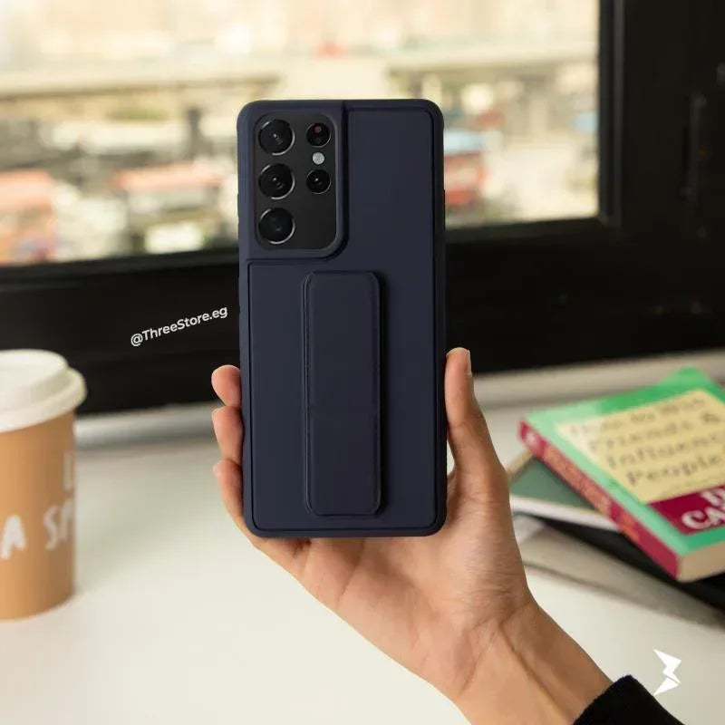 Vertical Magnetic Holder Case Samsung S21 Ultra - Three