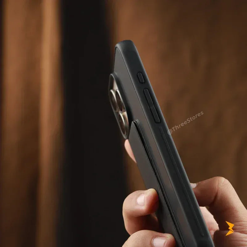 Vertical Magnetic Holder Case iPhone 16 Pro Max - Three