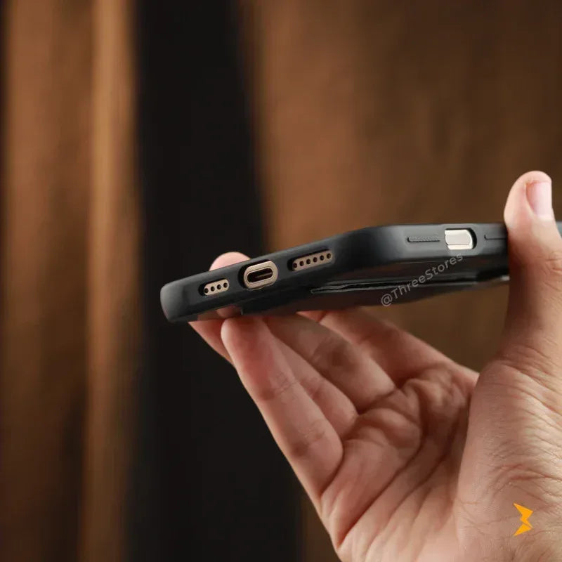 Vertical Magnetic Holder Case iPhone 16 Pro Max - Three