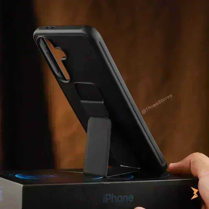 Vertical Magnetic Holder Case Samsung A56 - Three