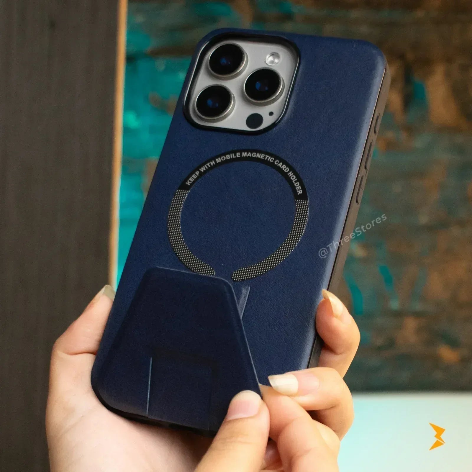 Vintage Leather Case iPhone 11 Pro - Three