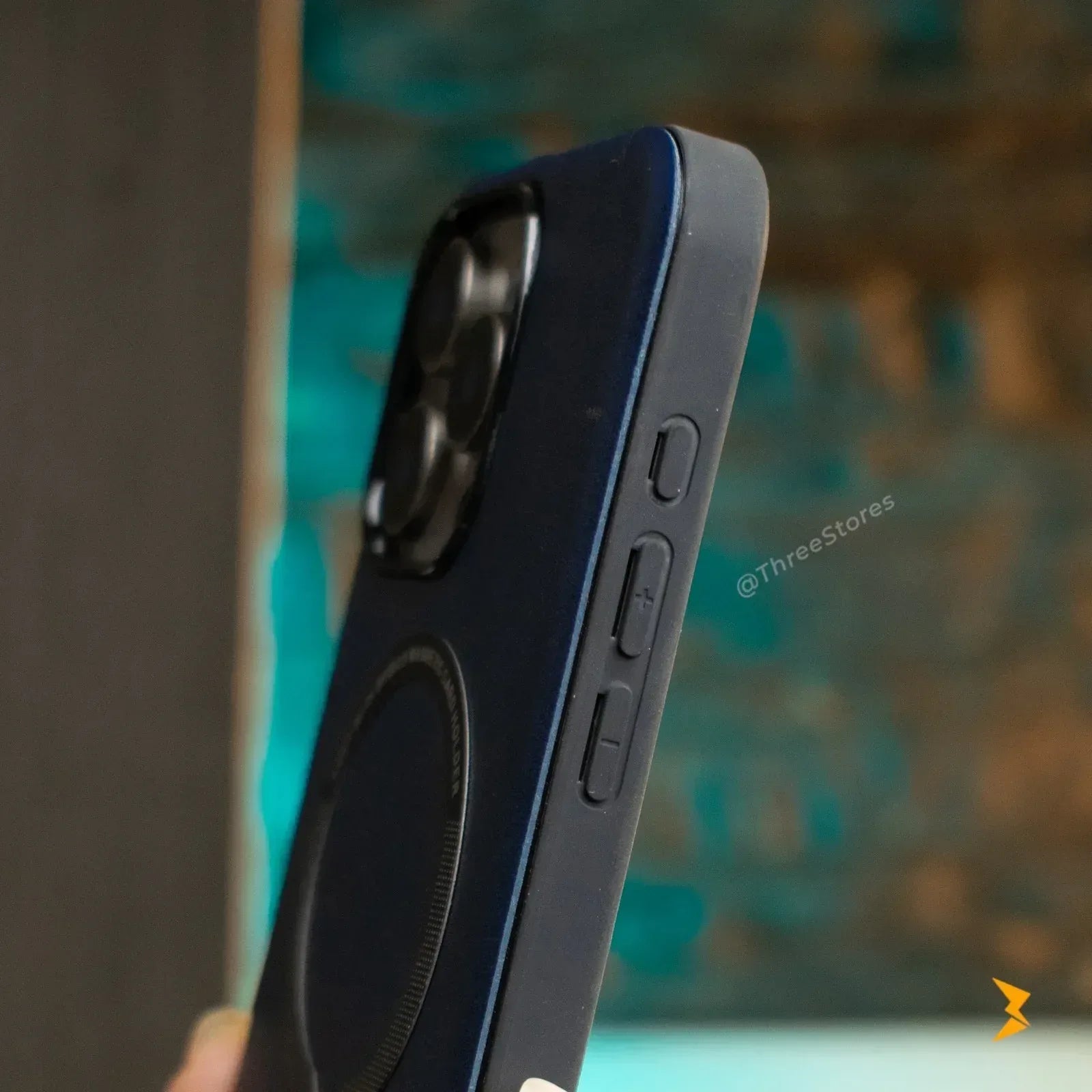 Vintage Leather Case iPhone 13 Pro Max - Three