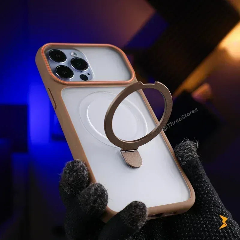 Void Metal Stand Magsafe Case iPhone 15 Pro Max - Three